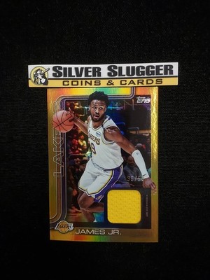 2025-26 Topps - Flagship Real One Relics Bronny James #FRO-BJJ 