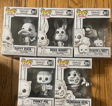 Funko Pop! Looney Tunes Wave 6 Bundle 5-Pack Vinyl Figures. Sketch Art