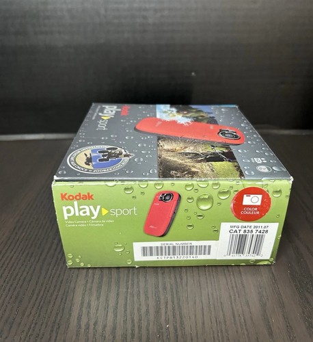 Kodak PlaySport Zx5 HD wasserdichte tragbare Taschen-Digitalkamera getestet & funktioniert - Bild 4 von 8