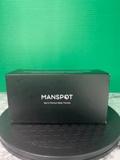 (G)MANSPOT Mens Premium Body Trimmer Waterproof 90 Min Long Usage Black