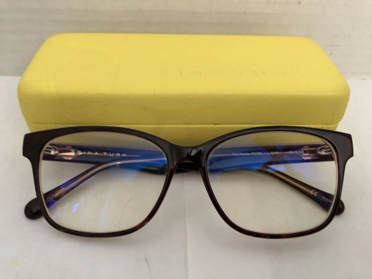 #5282 Link Occhialli WOMENS Turtle Shell Eyewear Frames 50-17-140 Tortoise Retro-Vintage Keyhole Bridge Round Eyeglasses - Iffer main image 4