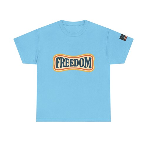 Trump Charlie Kirk Freedom shirt America flag Maga cotton short sleeve Tee - Picture 30 of 45