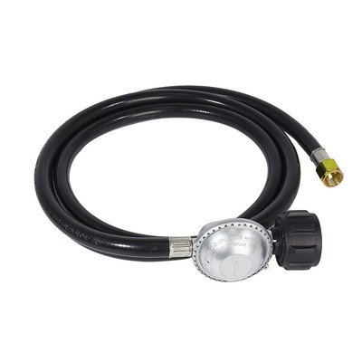 #ad 6FT Propane Regulator with Hose 3 8quot; Female Flare Connection amp; Flat Pressure ... $24.64