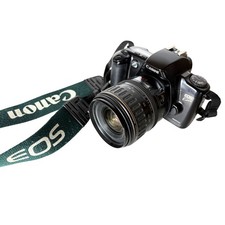 Canon EOS Kiss Black - SLR Film Camera with Canon Zoom Lens EF 28-80mm f:3.5-5.6