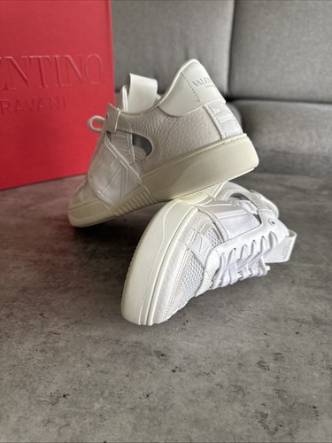VALENTINO GARAVANI VL7N BIANCO/PELLE PETTINATA/TESSUTO DONNA TAGLIA 4 37 - Foto 16 di 24