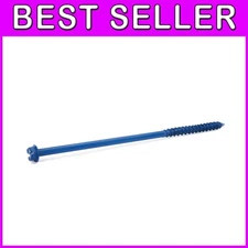 Hex Head Concrete Screw Anchor Kit - 1/4" x 6" - Pack of 100