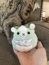 Squishmallow Palmer The Goat Easter 2021 3.5" Clip-on NWT