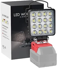 Portable LED Work Light for Milwaukee Battery 70W