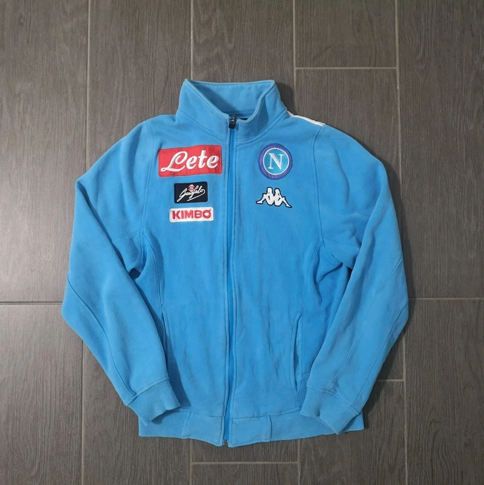 SSC Neapel Trainingsjacke Größe: S 2017/18 Fußball Streatwear Kappa Fans