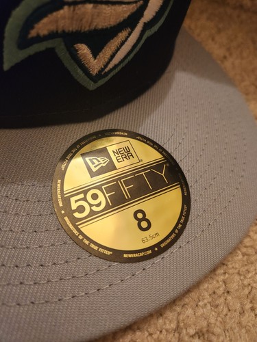 Mütze Kappe Größe 8 - 59FIFTY MLB Baltimore Orioles New Era Retro Vogel nicht verstellbar neu mit Etikett - Bild 3 von 8