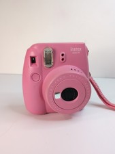 FUJIFILM Instax Mini 9 Instant Film Camera Pink , Good Condition .