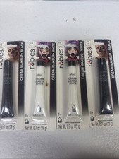 Rubie's Black Cream Makeup, 0.7oz And White 2 Of Each