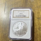 U.S. Mint 2007 American Silver Eagle $1 1 oz .999 Business NGC MS69