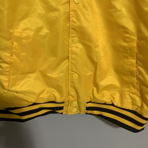NBA Ultra Game Los Angeles Lakers Logo Stitched Yellow Jacket Size Large L - Picture 5 of 8