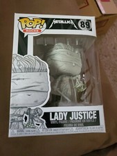 Funko-POP Rocks Lady Justice Brand New in Box Metallica