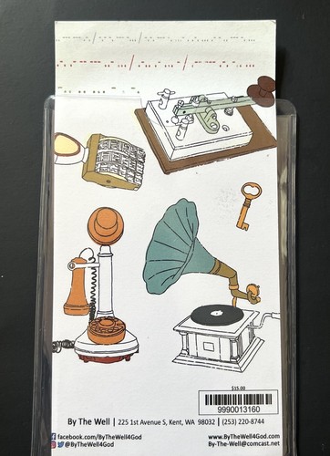 3 By The Well 4 God Acrylic Stamp Set Follow Jesus Walk This Way Speak Truth NEW - Picture 9 of 10