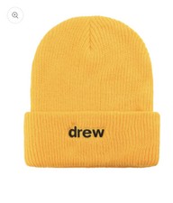 Drew House Justin Bieber Secret Waffle Beanie Golden Yellow Unisex SOLD OUT!