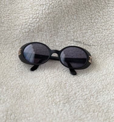 【abc111】CHANEL オーバル サングラス ヴィンテージ abc111様専用】CHANEL オーバル サングラス ヴィンテージ