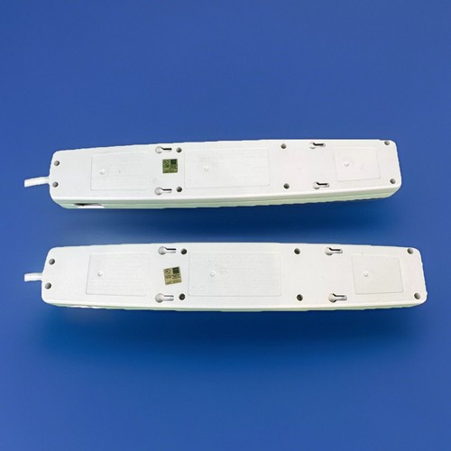 2-Pack Greenlite 7 Outlet Advanced Power Strip 3 FT Cord - Picture 2 of 4