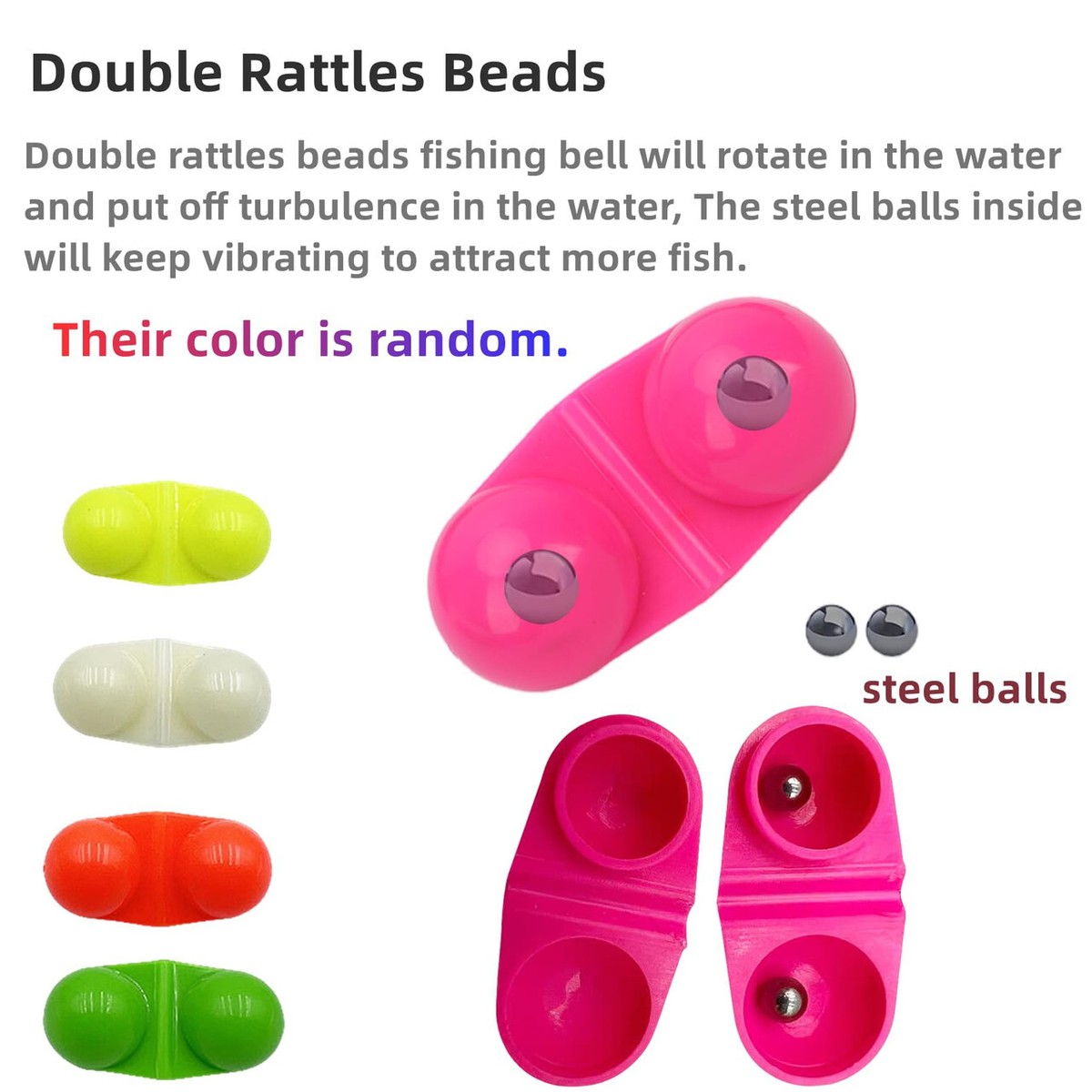 DAMIDEL 6Pcs Catfish Fishing Rigs Ready Kit，2 in rotating