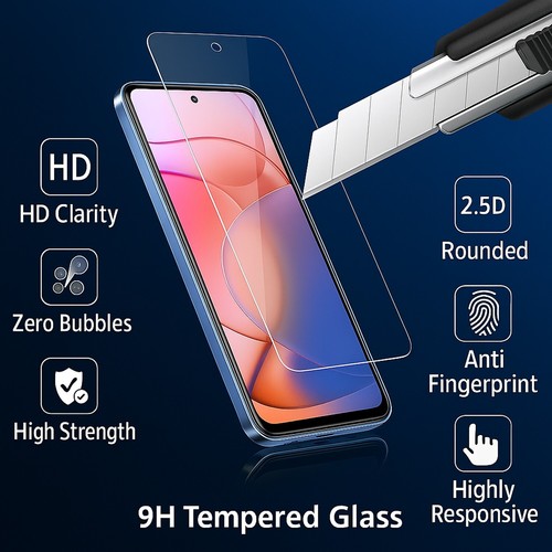 Custodia telefono per Motorola Moto G 5G 2024 resistente agli urti + vetro temperato - Foto 11 di 19