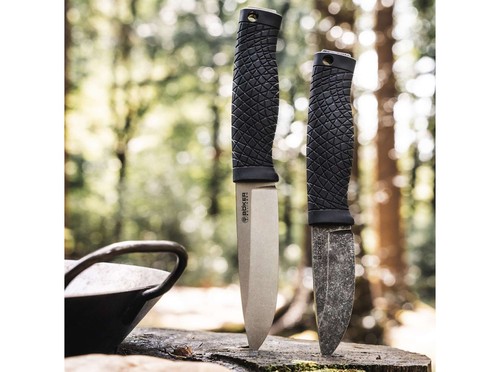 Böker Bronco Mini Bushcraftmesser 80CrV2 Outdoor Camping Kydexscheide - 121505 - Bild 18 von 19