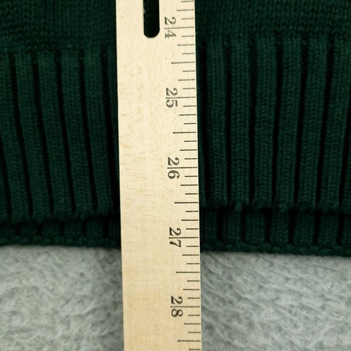 Tommy Hilfiger Sweater Mens Large Red Green Vintage Christmas Y2K 90s Pullover - Picture 9 of 15