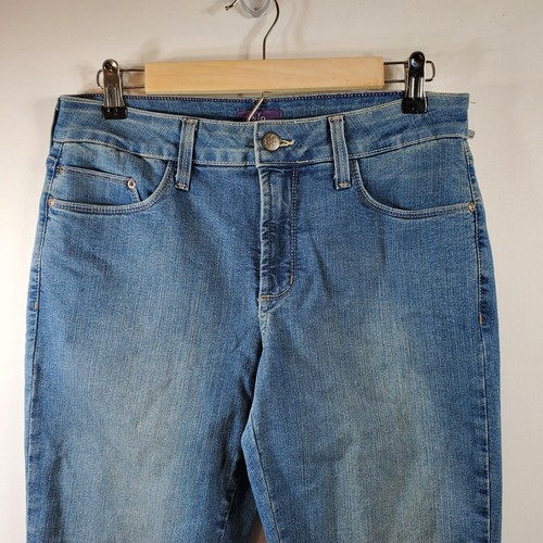 NYDJ Ankle Jeans Lift Tuck Mid Rise Medium Wash Damen 8P NEU - Bild 2 von 11