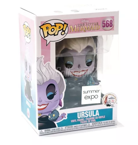 Funko Metallic Ursula #568 Disney Little Mermaid 30 Years Ariel D23 Expo