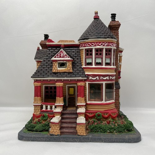 2008 Rare LEMAX Ceramic CAMPBELL RESIDENCE Lighted Building Carole Towne 156989 - Picture 2 of 12