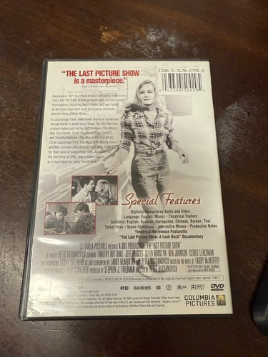 The Last Picture Show (DVD, 1971) JEFF BRIDGES/ CYBILL SHEPHERD - Foto 3 di 3