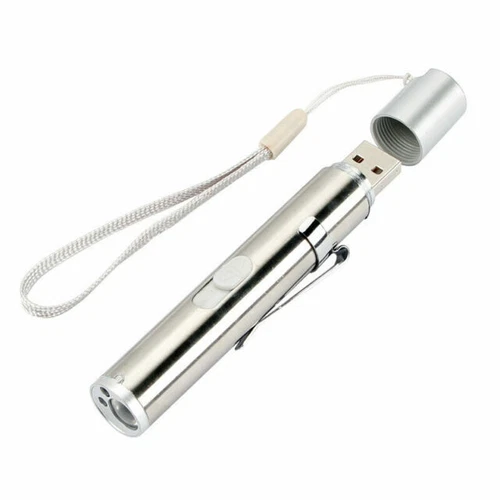 Silver LED Camping Torches