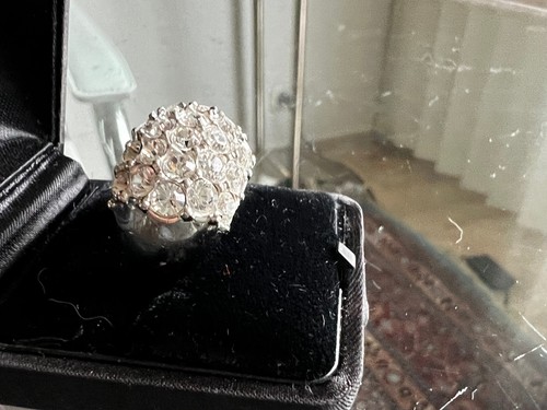 RING mi 22 großen Strass-Steinen,Größe 20 mm(2cm)Edelstahl-Ring,Hingucker - Bild 8 von 13
