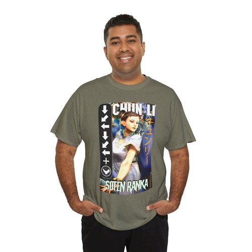 Street Fighter 6 Chun-Li Gaming Tee, Video Game Unisex T-Shirt, Gamer Gift,Retro - Picture 11 of 61