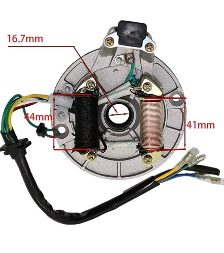 Stator Magneto Generator Coil For Apollo 70cc-110cc 125cc DB-X5 DB-X7 DB-X18 - Picture 2 of 5