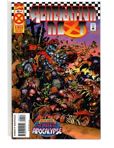GENERATION NEXT - X-Men Age of Apocalypse Series 1995 #1 - #4 Marvel Comic Lot - Bild 4 von 4