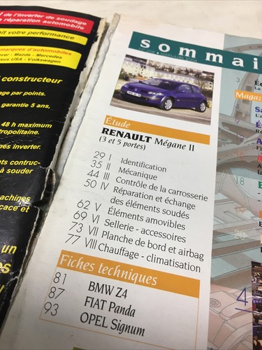 Revisión Técnica Carrocería Renault Mégane II 3 Y 5 Puertas Rtc Stay Automóvil - Imagen 2 de 11