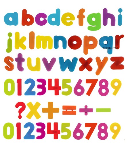 Kids Learning Teaching MAGNETIC Toy Letters & Numbers Fridge Magnets Alphabet - Picture 5 of 6