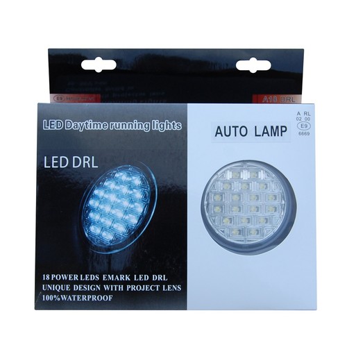 LED Tagfahrlicht VW Passat 3BG Leuchten Licht TFL DRL NSW Rund 90mm RL - Bild 8 von 9