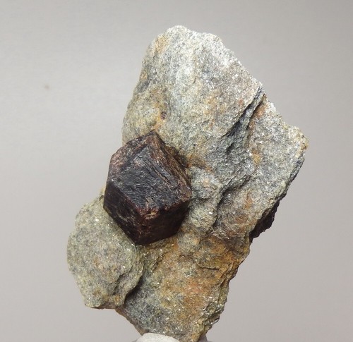 GARNET var. ALAMANDINE big crystal NORWAY Nordland - Buvika - Buviknakken pk461 - Picture 12 of 14