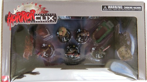 HorrorClix ~ FREDDY vs. JASON Set de siete figuras paquete de acción nuevo en caja - Imagen 4 de 4