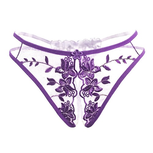 Damen Spitzenhöschen Perlen Netz Tangas G-String Slips Dessous Slips Unterwäsche - Bild 21 von 21
