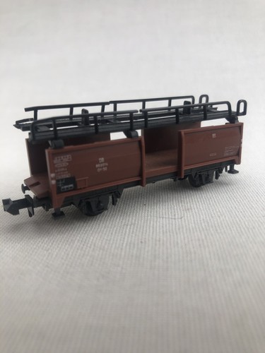 Hornby Minitrix 510 Spur N DB Autotransporter Waggon 869014 guter Zustand verpackt - Bild 4 von 16