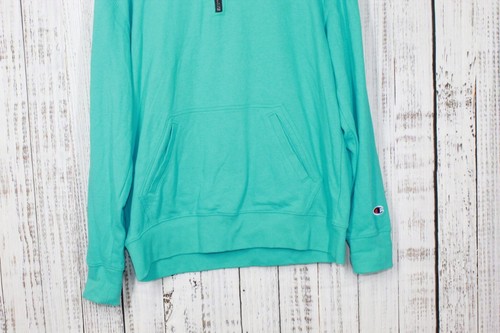 Champion Men's Athletics Global Explorer French Terry Quarter Zip Hoodie Large - Picture 3 of 13