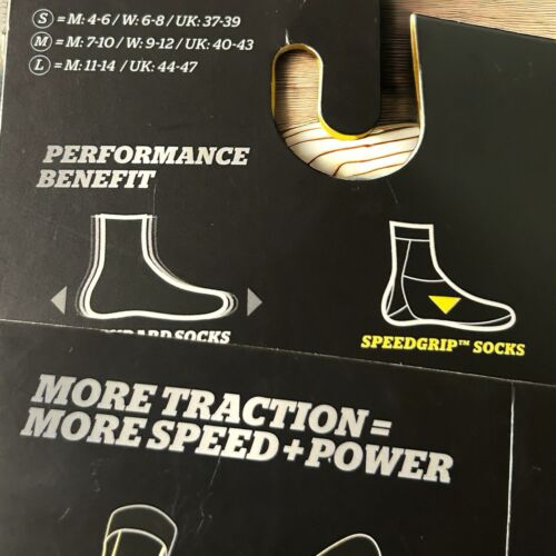 Storelli SpeedGrip Socks Non Slip Athletic Sport Soccer Sock Size S New - Picture 3 of 5