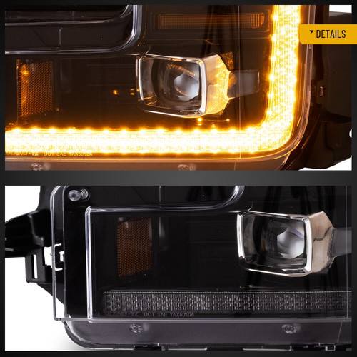 A Pair VLAND FULL LED Porjector Headlights For 2015-2017 Ford F-150 W/Sequential - Picture 13 of 18