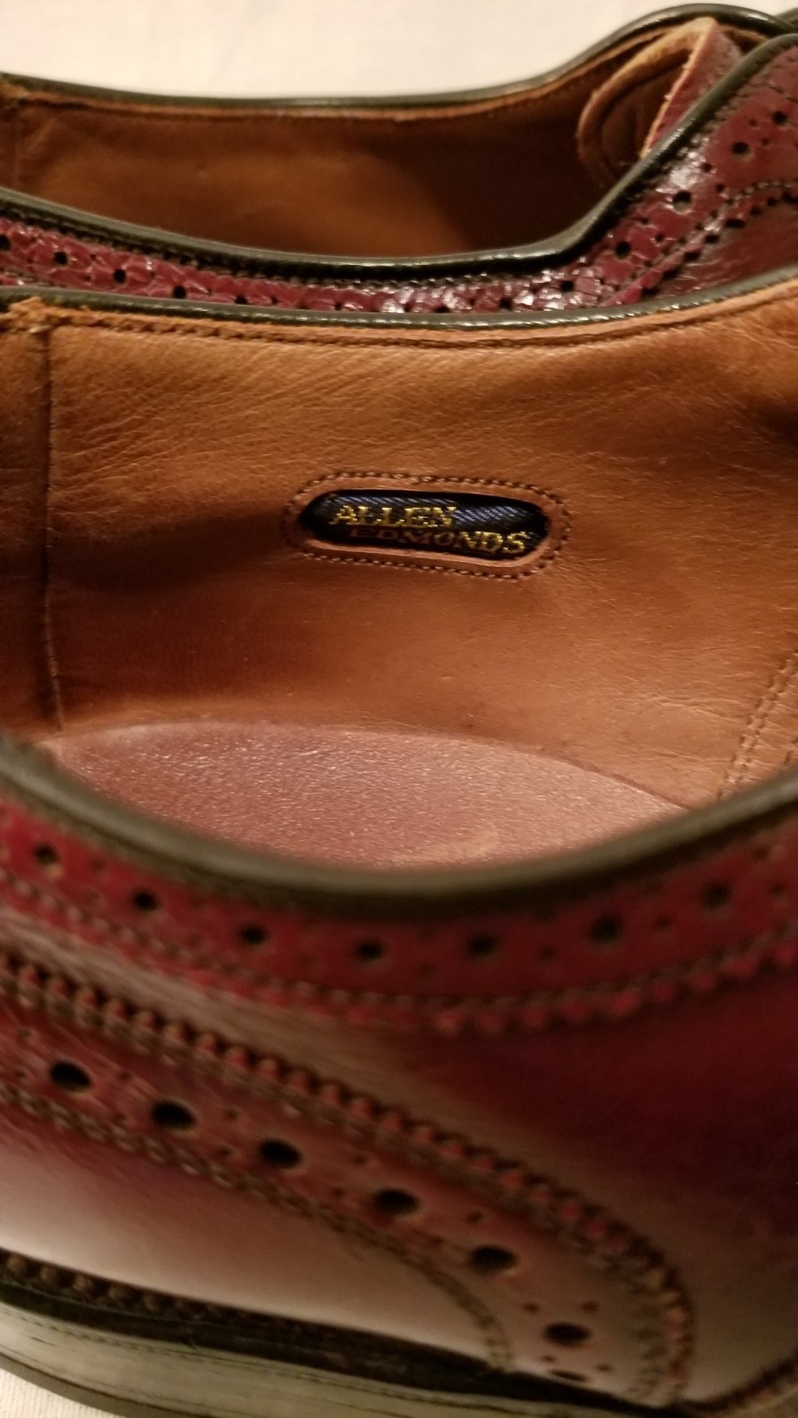 ALLEN EDMONDS McAllister Mahogany Braun Wingtip Oxfords Dress Schuhes Schuhes Dress Herren Größe 9C 7d3196 ALLEN EDMONDS McAllister Mahogany Braun Wingtip Oxfords Dress Schuhes Schuhes Dress Herren Größe 9C 7d3196