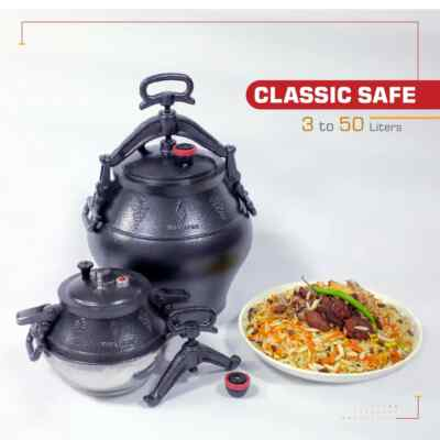 #ad NEW Traditional Pressure Pot Safe Premium Cooker 5–30L ISO Cert $326.40