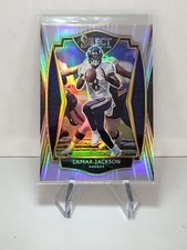 LAMAR JACKSON 2020 Panini Select Premier Level SP SILVER PRIZM Louisville Ravens