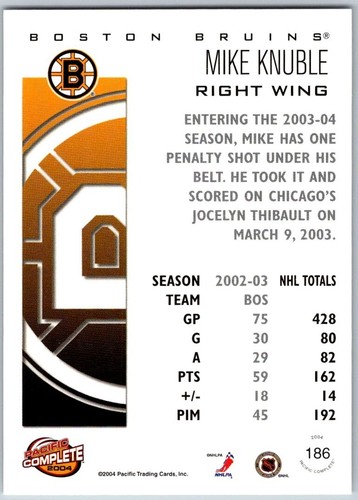 2003-04 Pacific Complete Hockey Base Cards (101-200)  - U-Pick From List - Picture 171 of 199